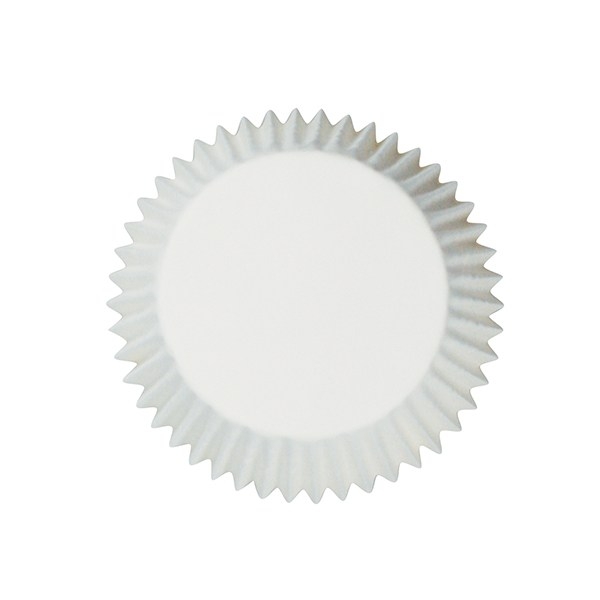 White Baking Cases - 252 pc